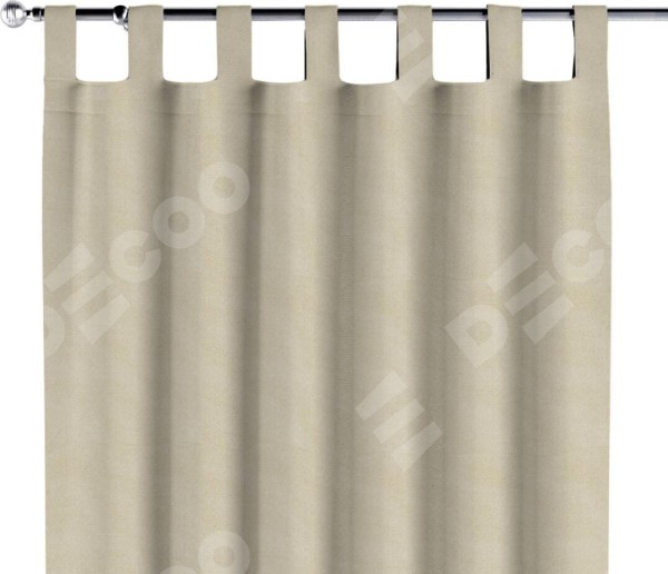 Комплект штор на петлях лён димаут бежевый