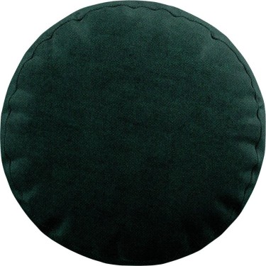 Подушка круглая Cortin cotton блэкаут изумруд
