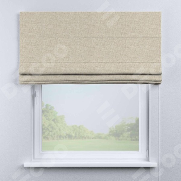 Римская штора «Кортин» для проема, стиф димаут молочный