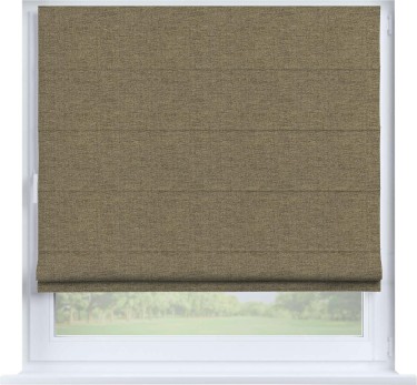 Римская штора «Кортин» на створку, стиф димаут тёмно-бежевый