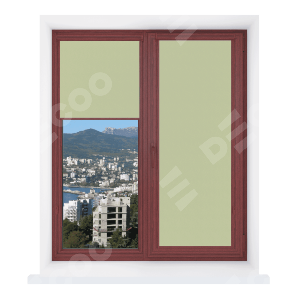 Рулонная штора Уни 2 Эко салатовый 27