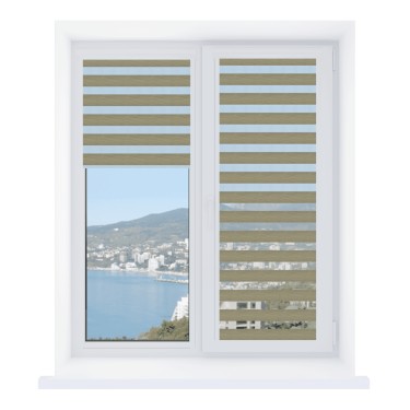 Рулонная штора День-ночь Уни 2 City 13