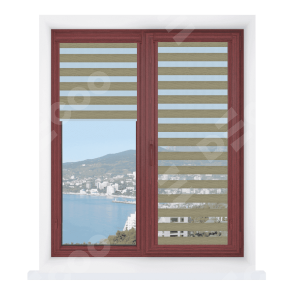 Рулонная штора День-ночь Уни 2 City 13