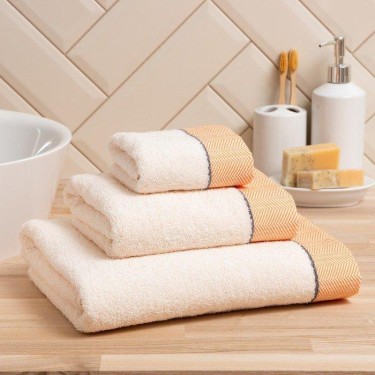 Полотенце махровое Love Life «Бриз» 50х80 см, оранжевый