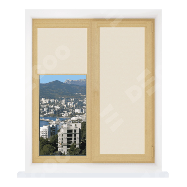 Рулонная штора Уни 2 Жемчуг лайт 22 молочный