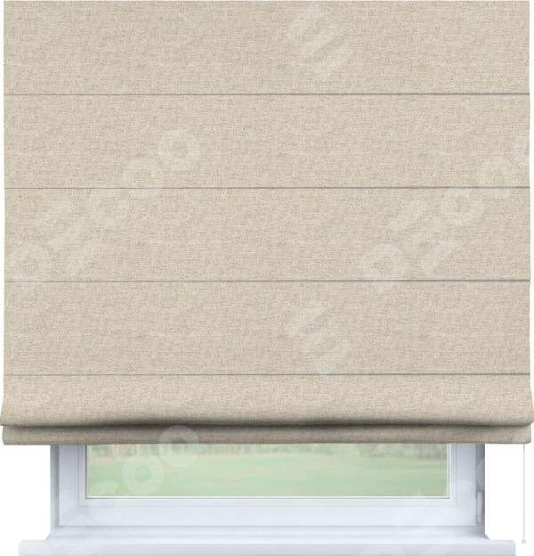 Римская штора «Кортин» для проема, стиф димаут молочный