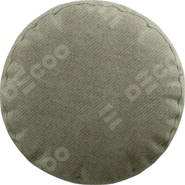 Подушка круглая Cortin твид кофейный